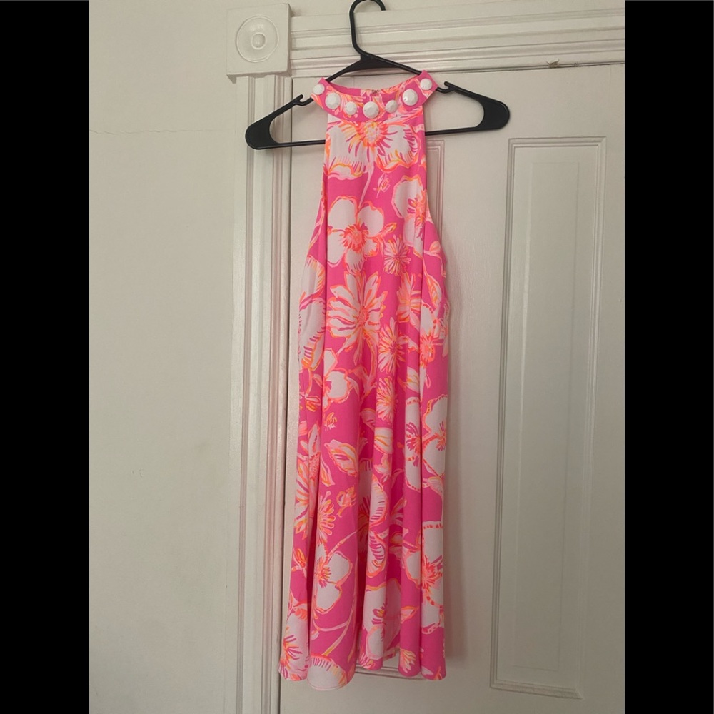 Lilly Pulitzer — NWT— Alli Dress in Prosecco Pink Beachy Blooms